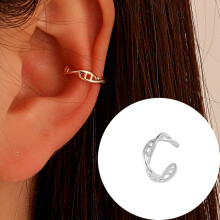 1 pcs Vintage Silver Ear Cuff For Women Zircon Clip On Earring Earcuff Without Piercing Earrings Jewelry