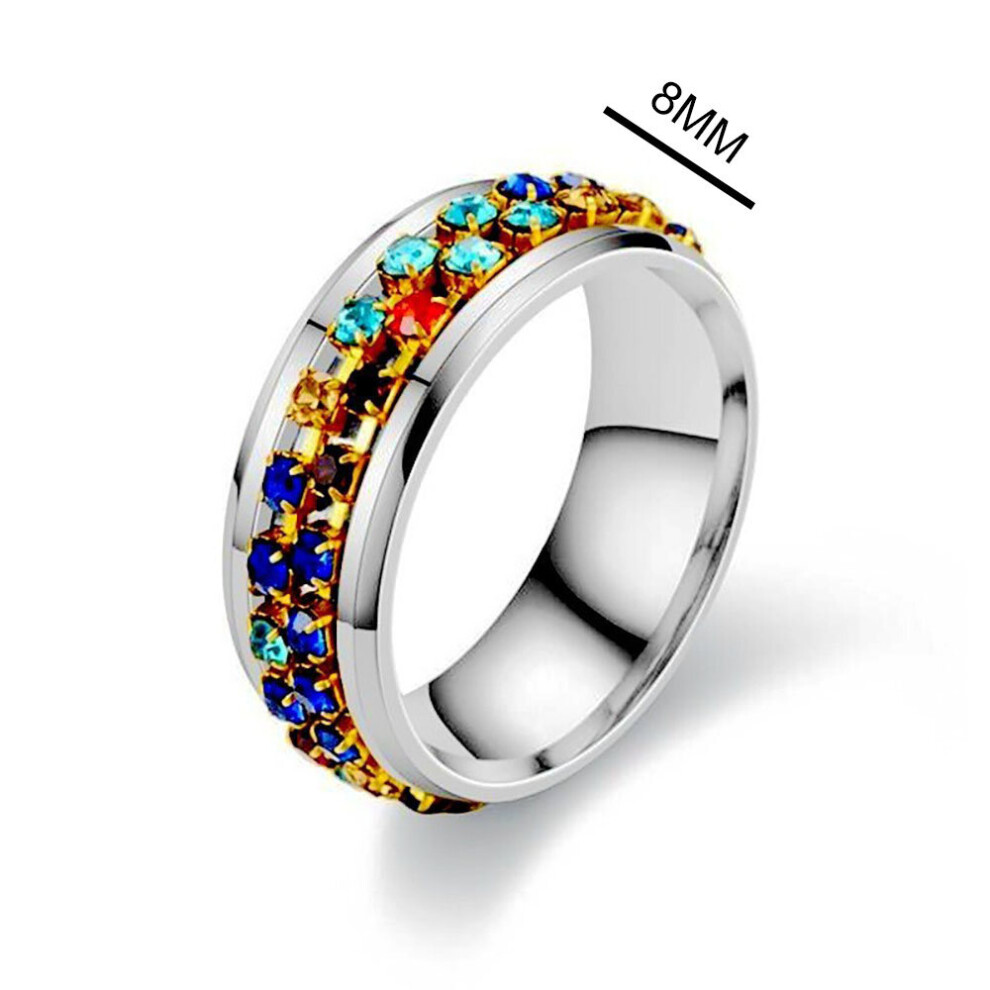Anxiety Ring Figet Spinner Rings-image-OPC-PBRP8PF-NEW