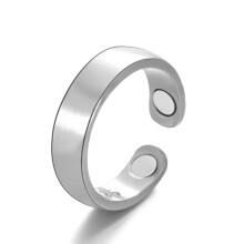 Punk Magnetic Therapy Weight Loss Ring for Women Men Anti Snoring Rings Power Slimming Burning Fat Health Care Jewelry