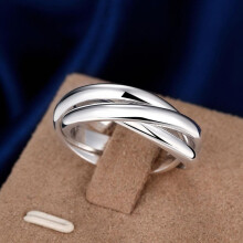 For women lady wedding charm women Silver Rings Jewelry lover R167