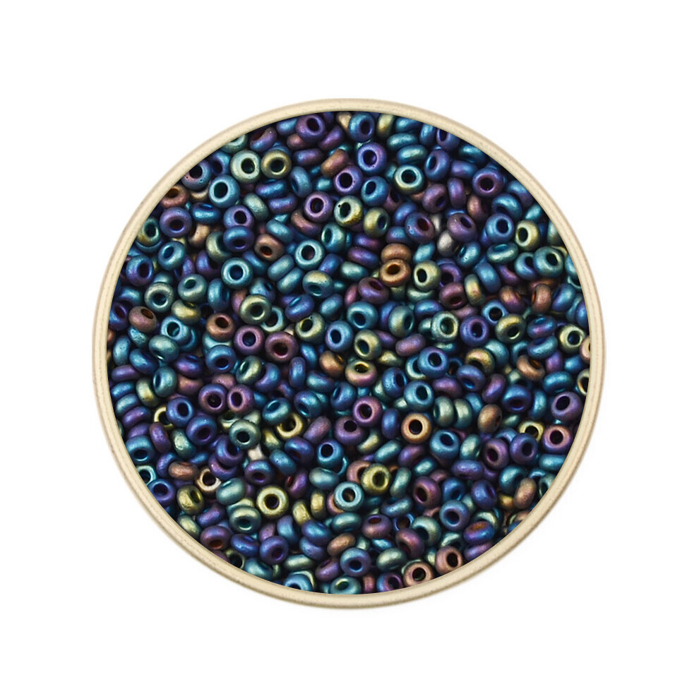 Approx.1000pcs 2Mm Matte Matellic Seed Beads Czech Glass Beads Charms Kralen Spacer Beads For Jewelry Making Diy Craft Multicoloured