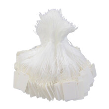 100x Tags Marking Paper Tags Writable Display Label - String Jewelry Clothing Tags (1.02x0.59 inch)