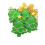 Chenkai 5PCS Silicone Christmas Tree Teether Baby Teether For DIY Baby Nursing Chewing Teether Chain Pendant Necklace Toy 2