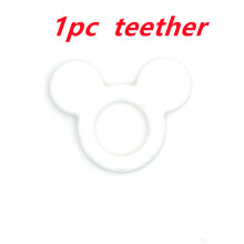 Food Silicone Bead/Teether/Clip Baby Molar Chew Toys DIY Pacifier Chain Baby Accessories