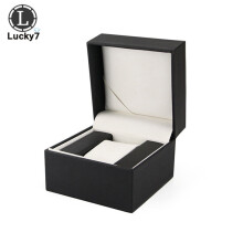 Lychee Pattern Watch Box PU Leather Watch Storage Display Jewelry Packaging Box Watch Organizer Display Box