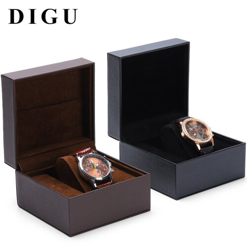 Simulation leather watch box single storage box high-end jewelry box display box spot 1