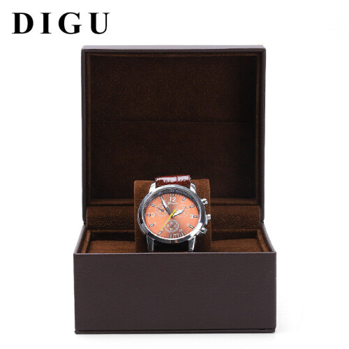 Simulation leather watch box single storage box high-end jewelry box display box spot 2