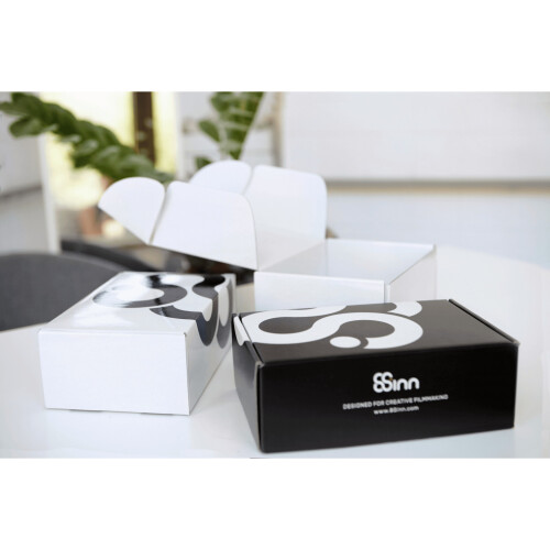 (White-L?25cm???) Professional matte cardboard postal mailer boxes