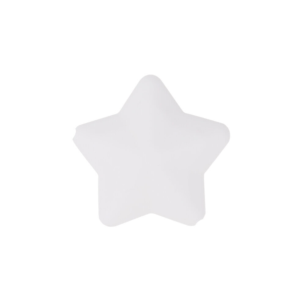Kovict 10Pc Star Silicone Beads Food Silicone Teether Diy Nursing Necklace Accessories Perle Beads Baby Teethers Multicoloured