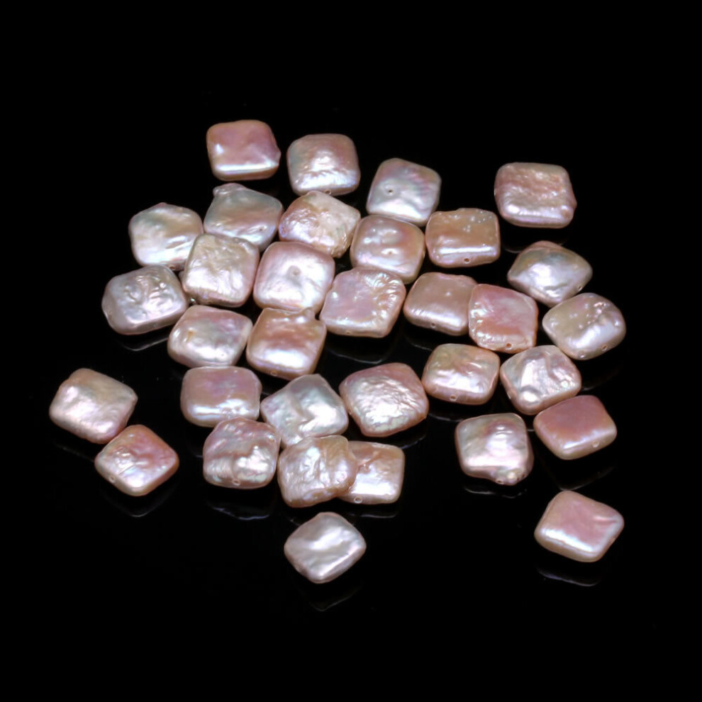 5Pcs Square Freshwater Pearl Loose Beads Charms For DIY Earring Bracelet Brooch Pin Sewing Craft Jewelry Accessory-image-OPC-PBRQSG9-NEW