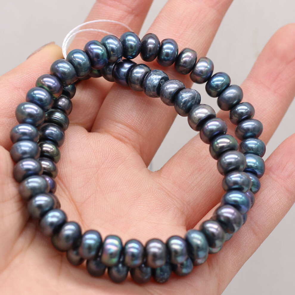 Natural Freshwater 100%Pearl Abacus Beads Loose Spacer Pearls For Jewelry Making DIY Charm Bracelet Necklace Accessories-image-OPC-PBRQWHK-NEW