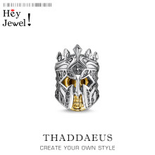 Bead Knight Skull ,2021 Charm Fits Bracelet Europe Jewelry Accessories Gift For Women & Men