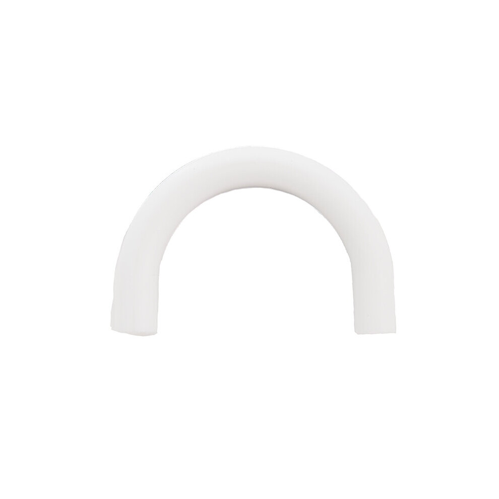Chengkai 5PCS U Tube Silicone Teether Beads DIY Baby Pacifier Dummy Teething Pendant Stretch Chew Nursing Toy Beads