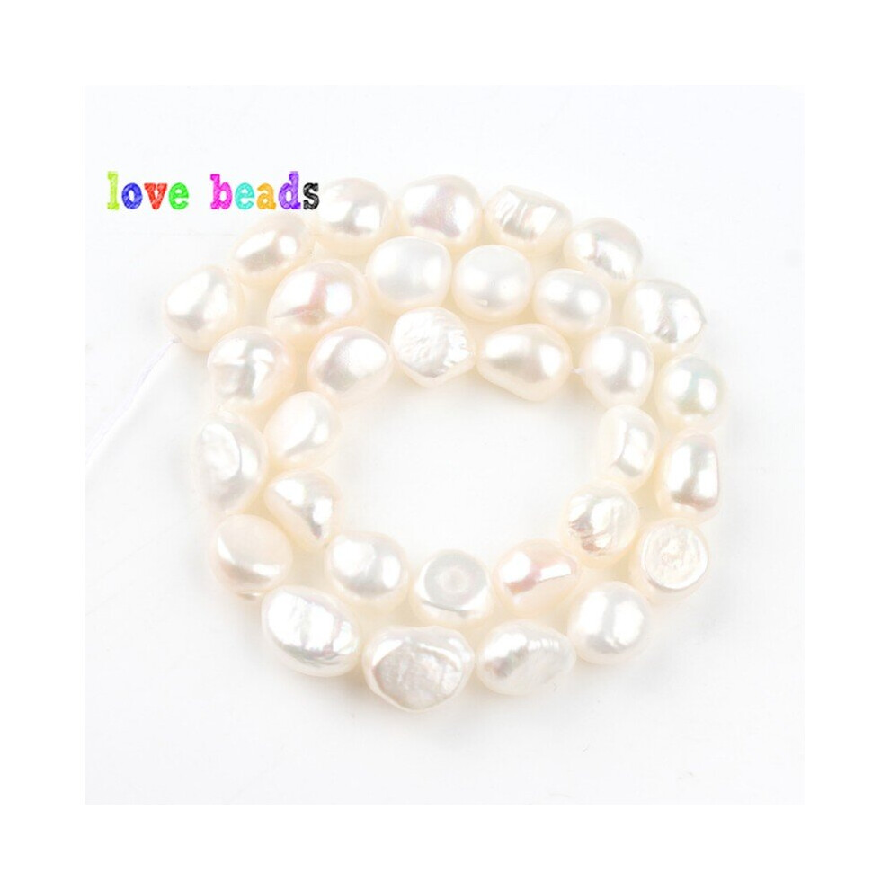 AA Natural Pearls Beads 10-11mm Real Freshwater Pearl Bead Loose Pearl For DIY Bracelet Necklace Jewelry Making-image-OPC-PBRR72D-NEW
