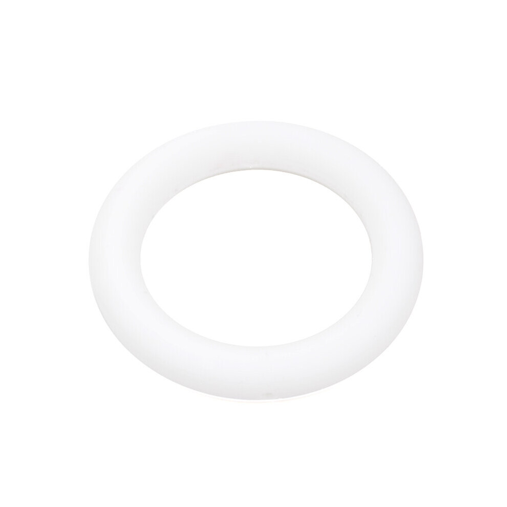 10pcs/lot Baby Silicone Beads Round 65mm Teething Ring Food Nursing BPA High Silicone Teether Necklace Toys