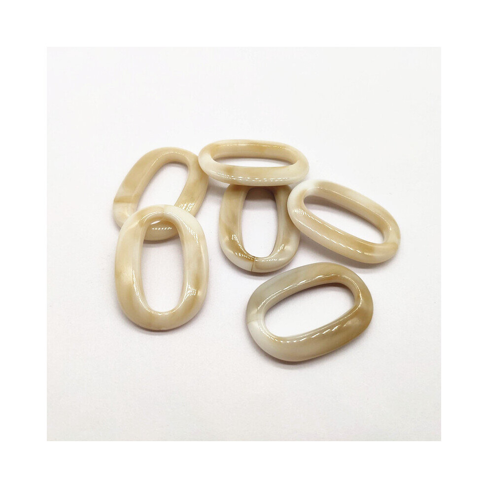 arrival! 35x25mm 260pcst Acrylic marble effect oval-shape beads forearrings,Earring parts,jewelry findings Accessories DIY-image-OPC-PBRRDHG-NEW