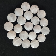 Natural Stone 15mm Round Rose Quartz Minerale Gemstone Reiki Home Decoration