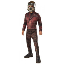 (L 130-145CM) Star-Lord Costume For Kids Halloween Fancy Dress Mask Cosplay Suit