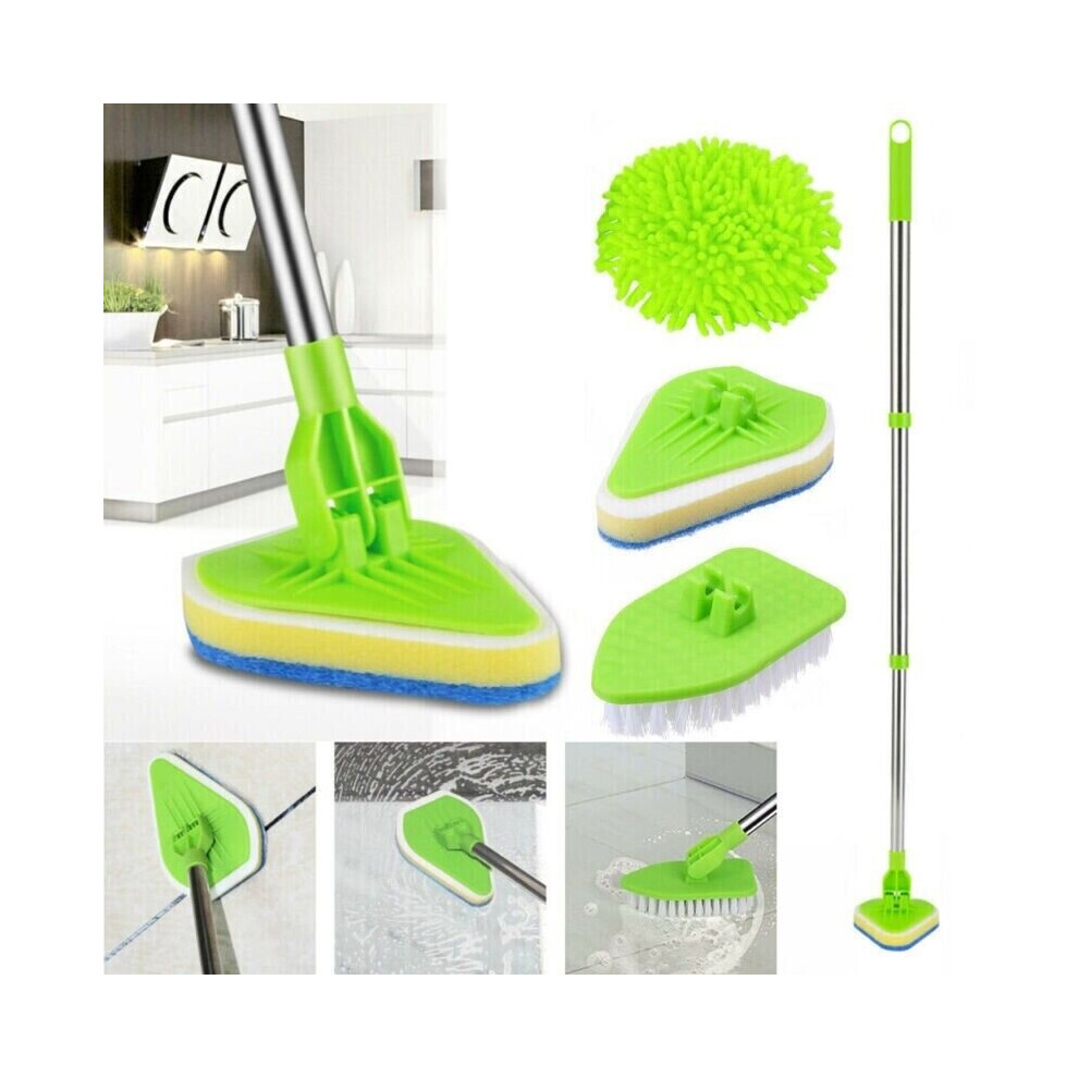 Bathroom Mop Bath Shower Multifunctional Tile Cleaning Kit Floor Cleaner Tool