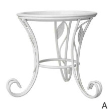 (Color) Metal Outdoor Indoor Flower Pot Plant Stand Garden Flower Patio Rack Home