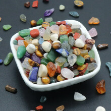 100 g/bag Natural crystal stone gravel Irregular Shape polishing Stone Minerale Gemstone Reiki Home Decoration