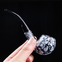 Stone Style Tobacco Pipe Cigarette Durable Cigar Pipes Smoking Pipe Gift for Family Smoke With Retail Pa CF702