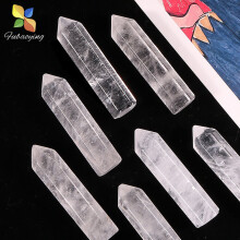 2pcs 48mm Natural Stone Quartz Cone Cylinder Home Deco Healing Room Decoration Lucky For Gift Women