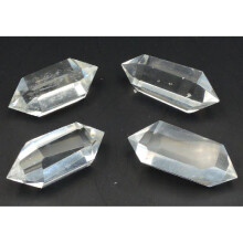 Clear Quartz Crystal Point Hexagonal Column Polished Healing Wand Approx 48*20 mm