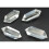 Clear Quartz Crystal Point Hexagonal Column Polished Healing Wand Approx 48*20 mm 2