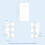 NES Home Ultra Slim Overhead Rainfall Shower Faucet Complete Matte Black Wall Mounted Set 7