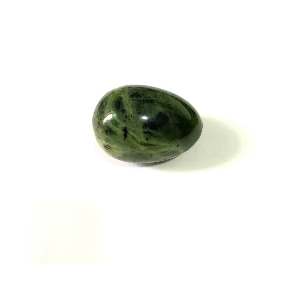 Multicoloured Natural Nephrite Jade Eggs Polished Chlorophane Massage Chakra Healing Reiki Stone Yoni Egg,1Pcs 36X51mm