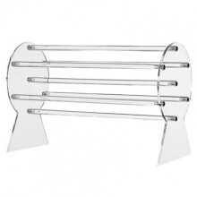 Smooth 1 Set Useful Chains Storage Holder Transparent Headband Holder Tidy for Bedroom