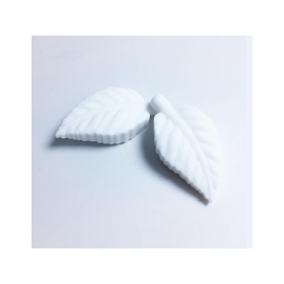 30PCS Sillicone Beads Leaf Cartoon Pacifier Chain Necklace Accessories Care Teether Product Baby Toys