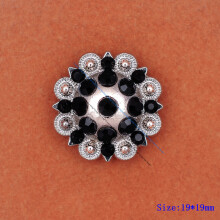 10 Set Horse Saddle Western Rodeo Bridle Berry Bling Rhinestone Leathercraft Conchos For Clothes Handbag Wallet Decor