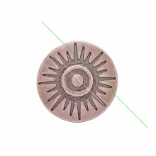 10X 29Mm Antique Silver Western Ancient Sun Totem Leathercraft Accessories Belt Wallet Leather Conchos Screw Back