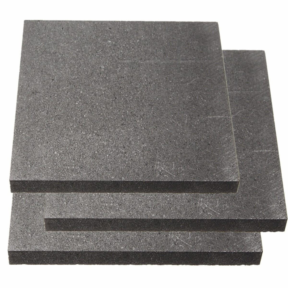 100X100x10mm High Purity 99.9% Graphite Block Electrode Rectangle Plate Blank Sheet 885486698787