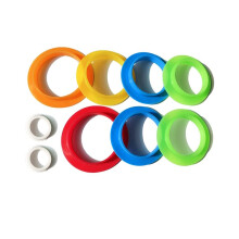 Tumbler Shields For Arts Crafts For Epoxy Resin Paint,Tumbler Protector For Epoxy Rims, Clean Cup Rim Accessories Kit