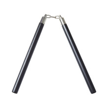 COMPETITION WOODEN SPEED NUNCHUCKS CHAIN 11" - BLACK