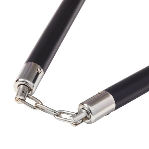 COMPETITION WOODEN SPEED NUNCHUCKS CHAIN 11" - BLACK 1