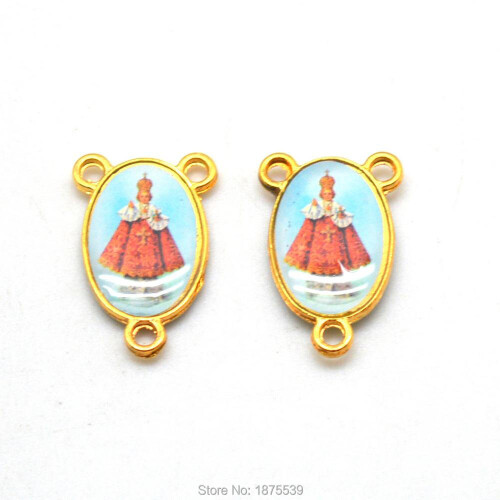 Infant Jesus Catholic Rosary Centerpieces