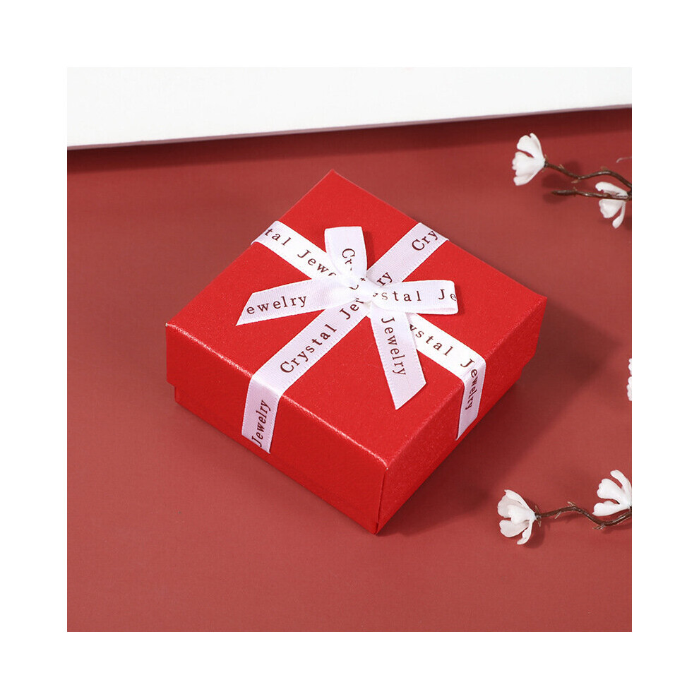 Jewelry Organizer Storage Small Gift Storage Container Earrings Necklace Bracelet Bow Paper box for Engagement-image-OPC-PBRS2T5-NEW