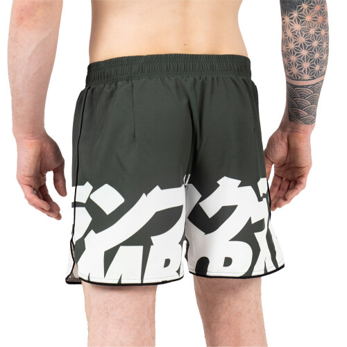 (Small) SCRAMBLE BAKA GRAPPLING FIGHT SHORTS - KHAKI 1
