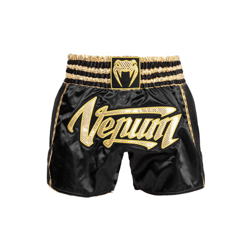 (X-Large) VENUM ABSOLUTE 2.0 MUAY THAI SHORTS - BLACK/GOLD