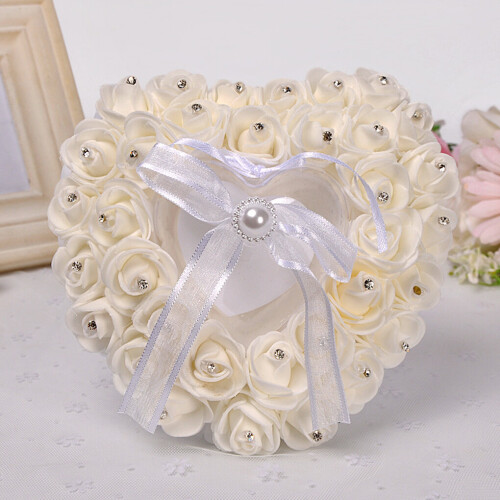 Ring Pillow Small Rings Box Multifunctional Romantic Holder Container Valentine Displaying Gift Boxes 2