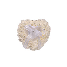 Heart-shape Ring Pillow Small Rings Box Romantic Wide Application Decorative Holder Valentine Gift Boxes