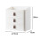 Living And Home (3-Tier) Desktop Plastic Drawer Storage Organizer 6