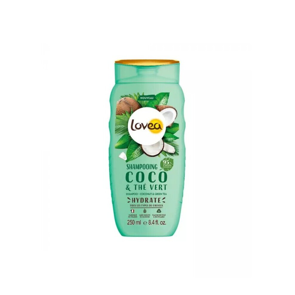 Green Lovea Shampoo Coconut & Tea 250 Ml