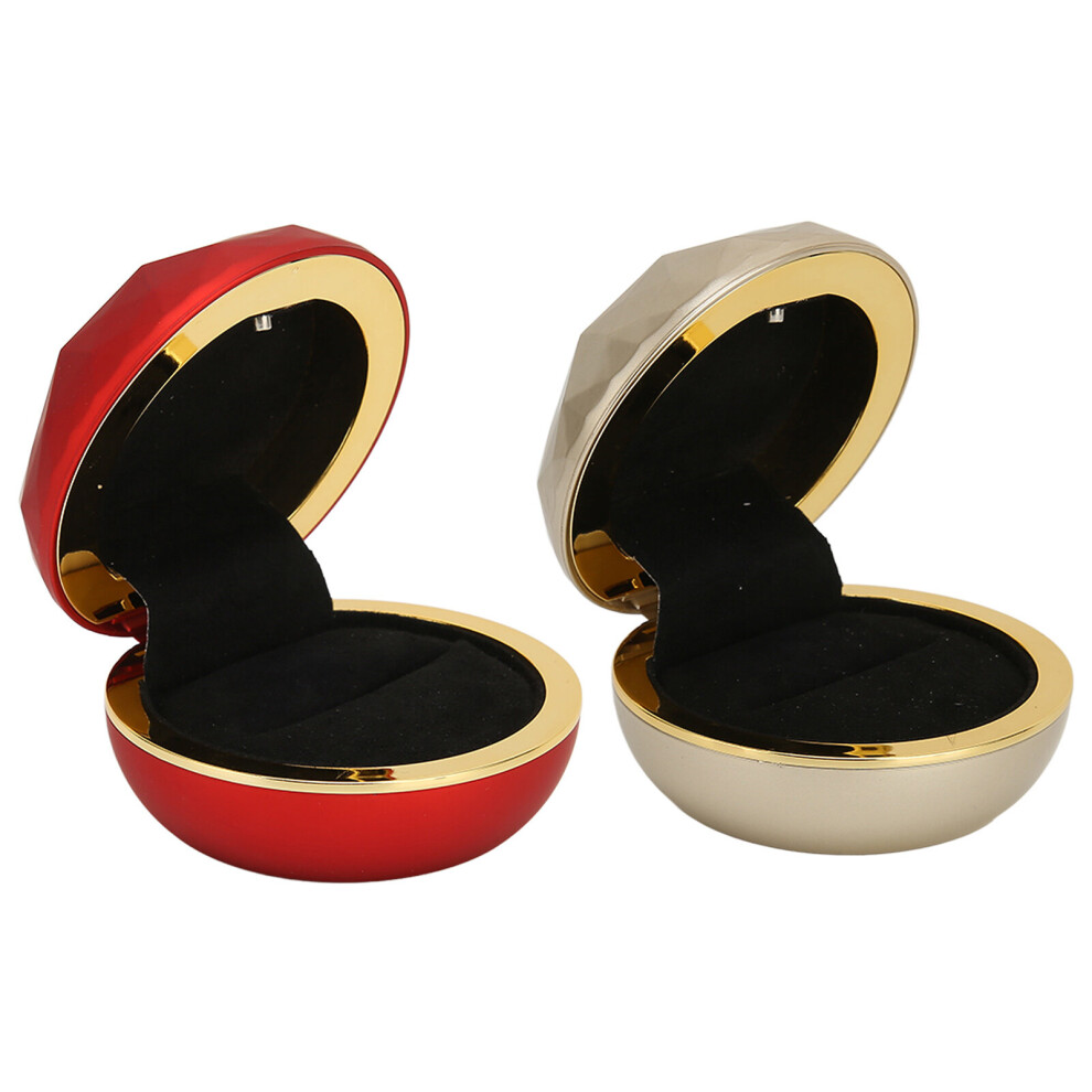 Ring Storage Organizer 75mAh Round Shape Small Ring Display Box for Engagement-image-OPC-PBRSKNQ-NEW