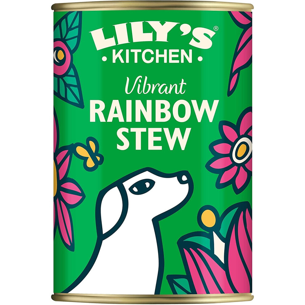 Lily's Kitchen Dog Vegan, Vibrant Rainbow Stew, case of 6 x 400g