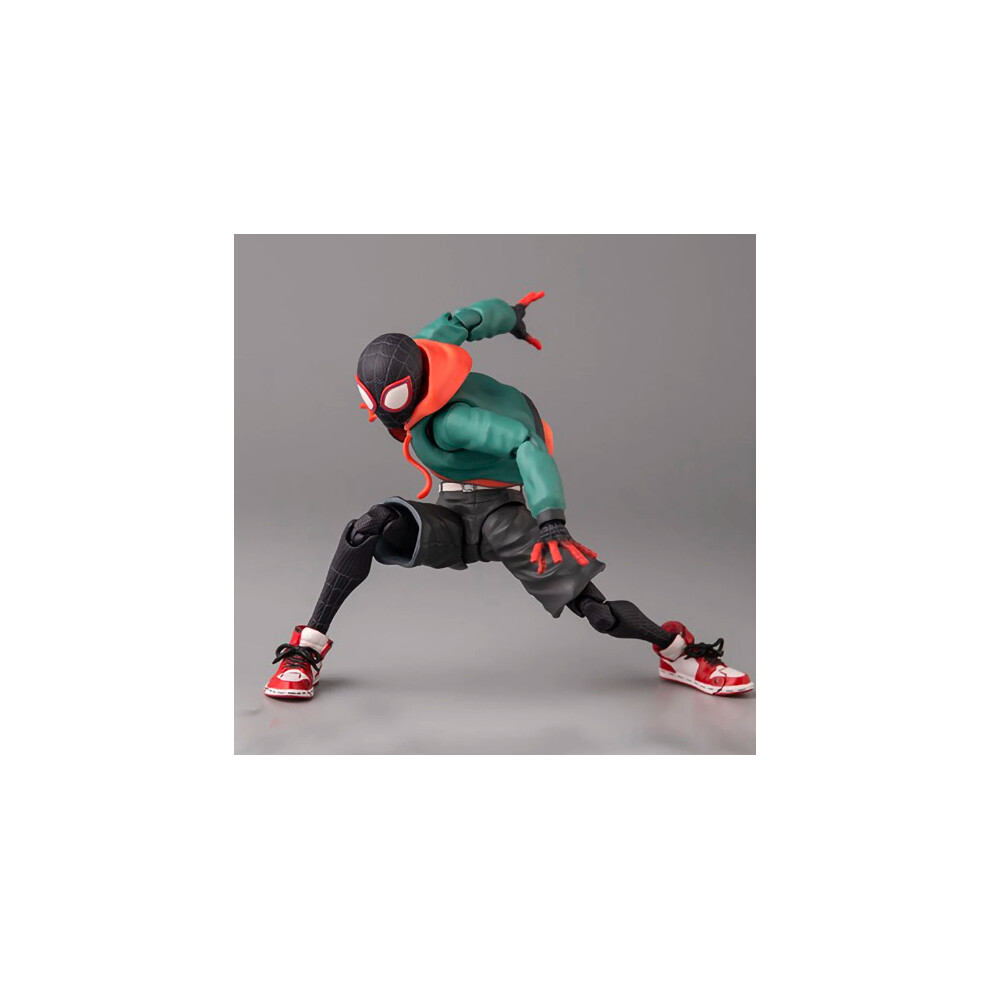 Sentinel Sv Action Spider-Man Into The Spider-Verse Miles Morales Peni Parker Action Figure Model Toys Joint Movable Doll Gift